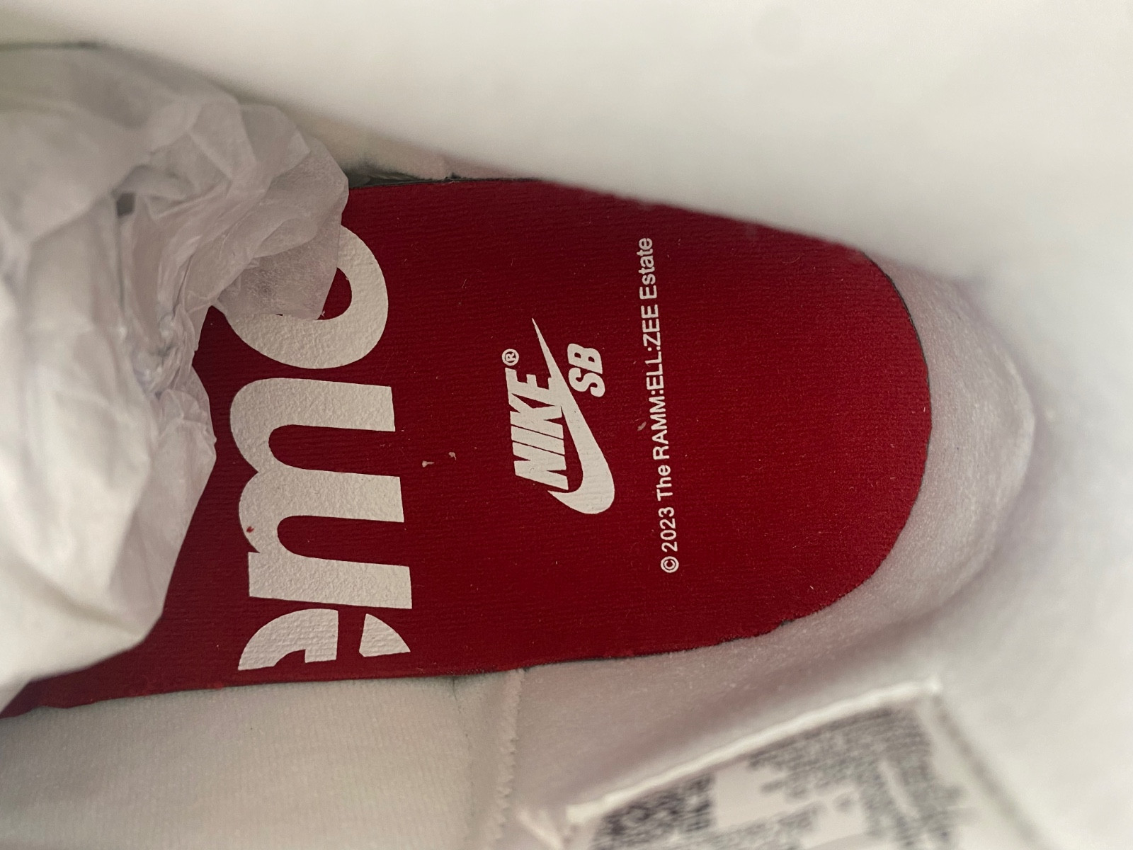 S*p*e x nike sb dunk high rammellzee fd8779-100