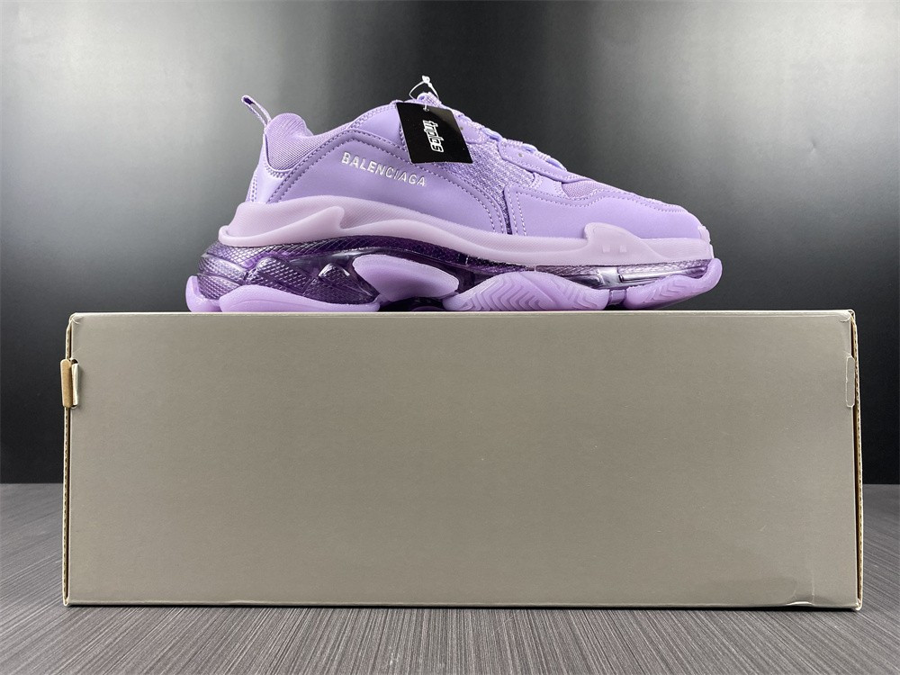 Ba*len*cia*ga triple s purple sneaker