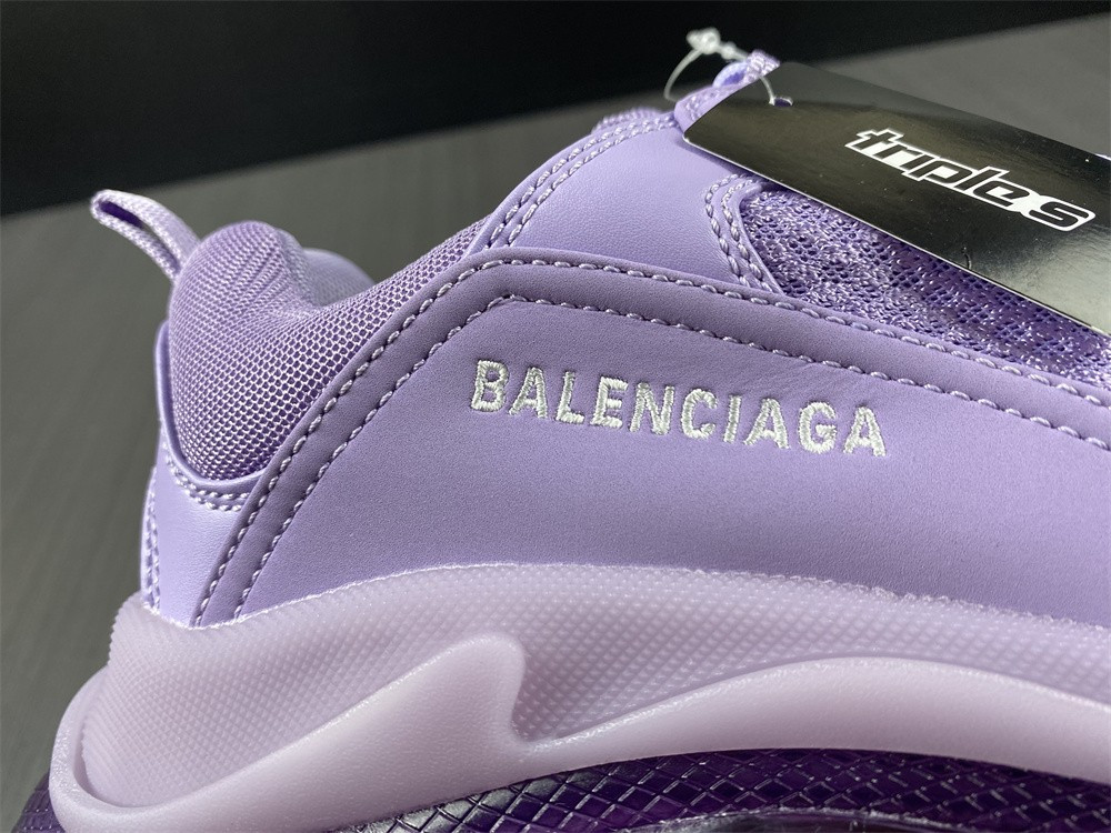 Ba*len*cia*ga triple s purple sneaker