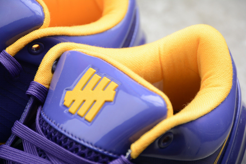 nike kobe 4 protro undefeated los angeles lakers cq3869-500