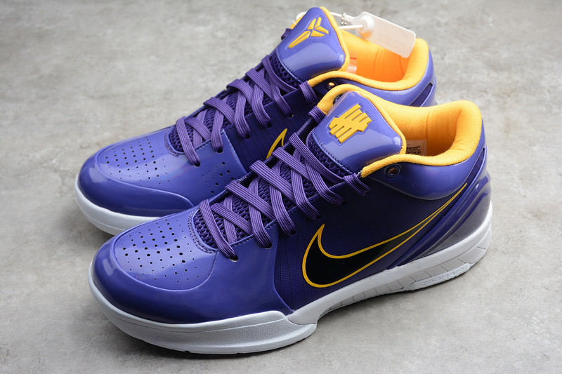 nike kobe 4 protro undefeated los angeles lakers cq3869-500