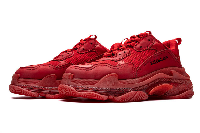 Ba*len*cia*ga triple s red 490671 w06f1 9000