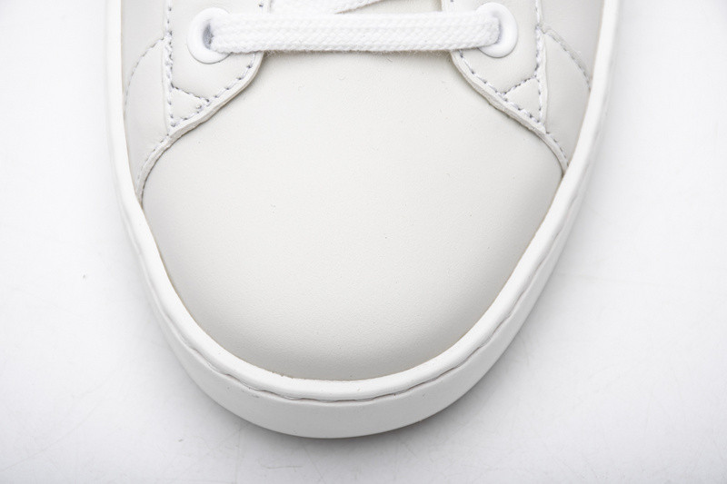 G*u*i low-top sneaker white with apple