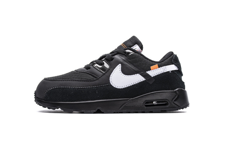 owt x nike air max 90 bt“all black”bv0852-001
