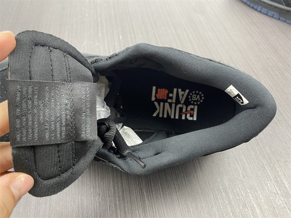 undefeated nike dunk low black do9329-001