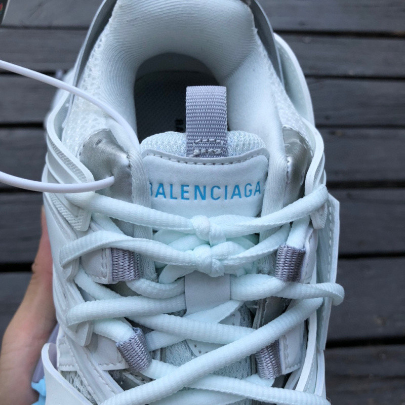 Ba*len*cia*ga 3.0 track trainer white blue pink