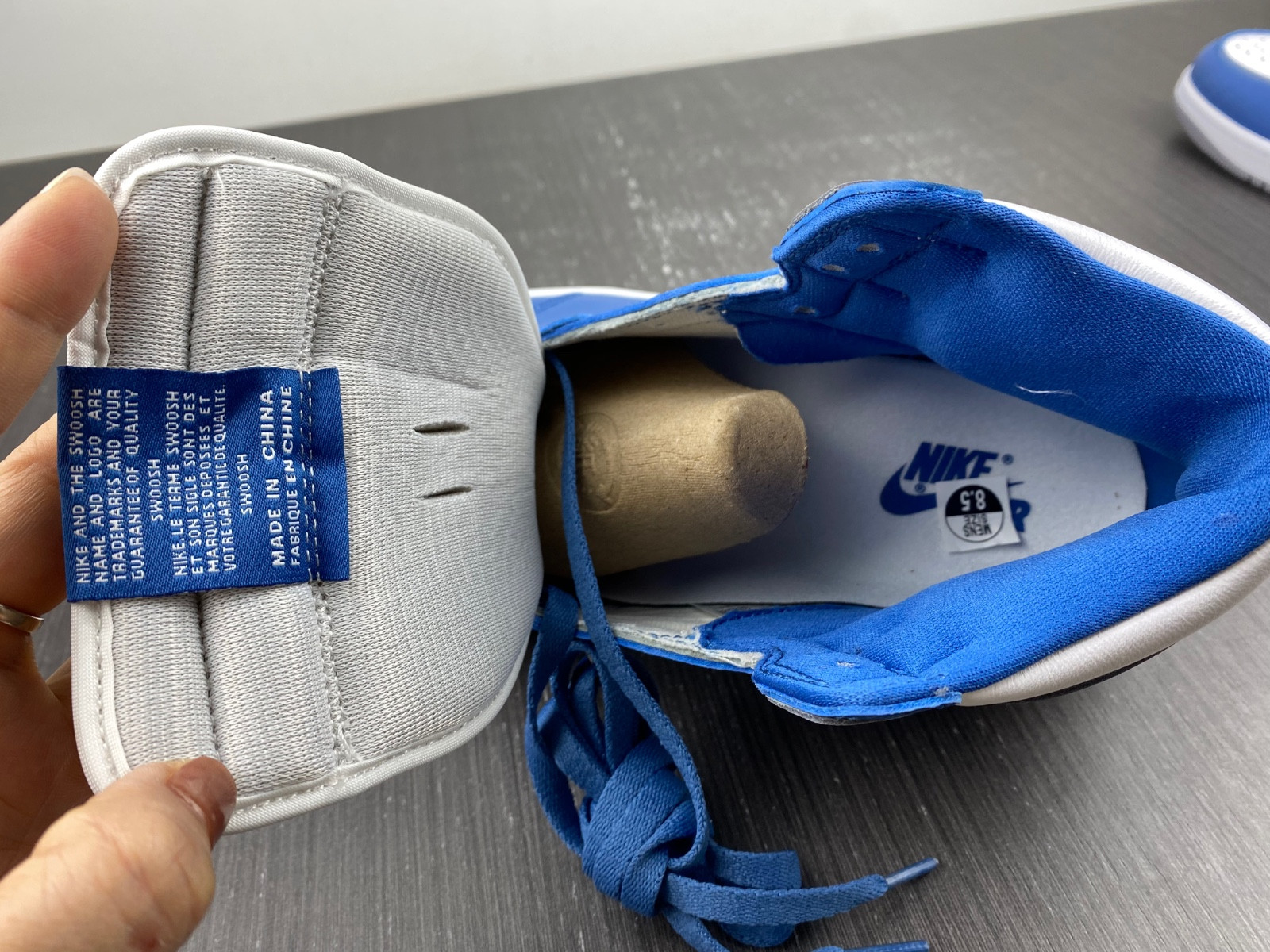 air jordan 1 high og true blue dz5485-410