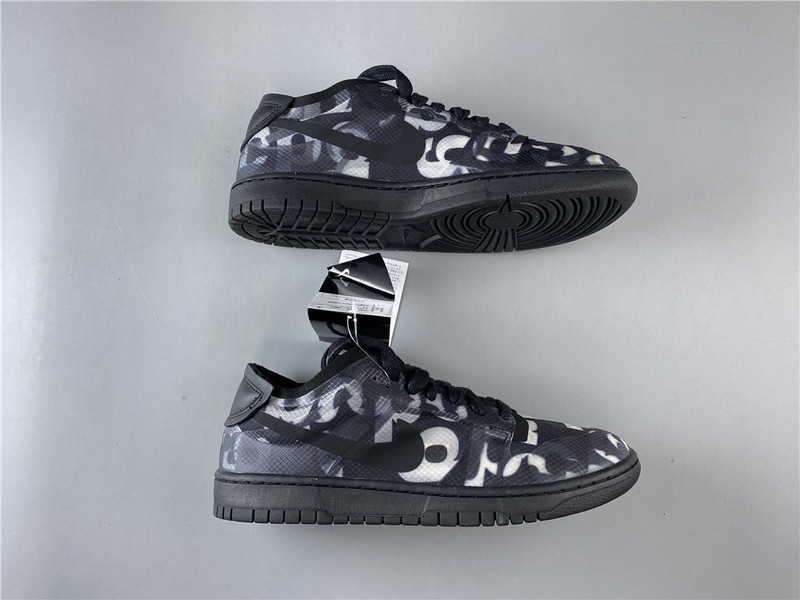 nike dunk low comme des garcons print (w) - cz2675-001