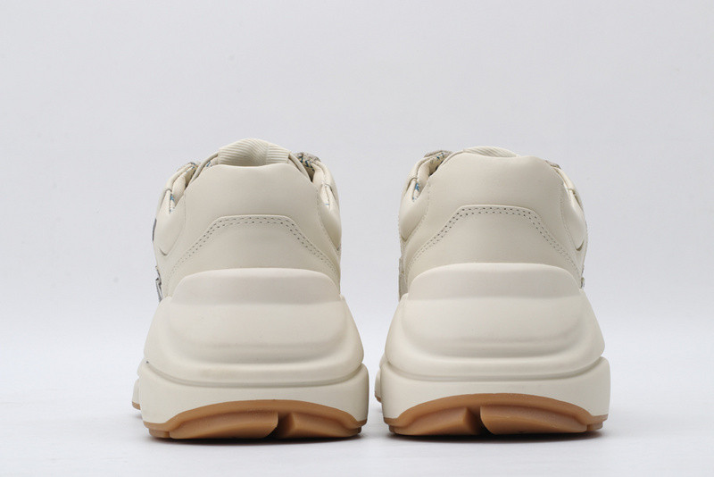 G*u*i ace embroidered low-top sneaker white with ny