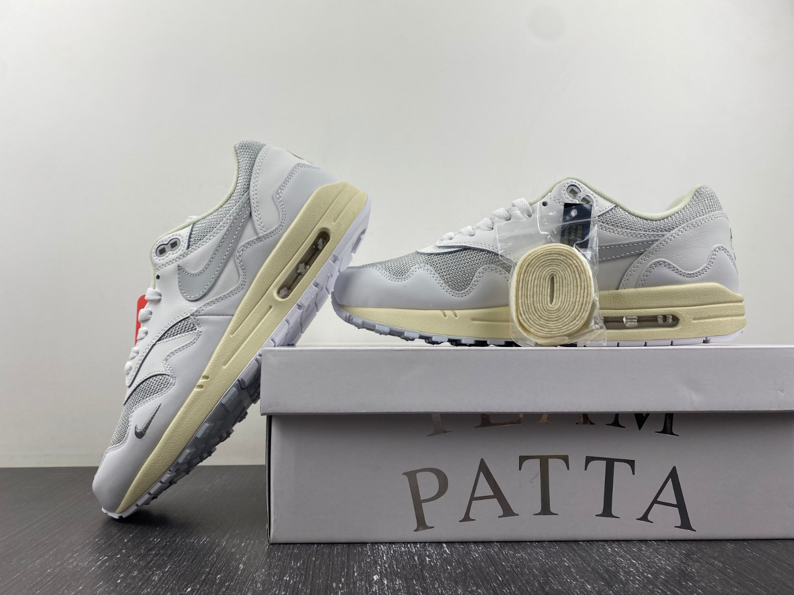 nike air max 1 patta waves white - dq0299-100