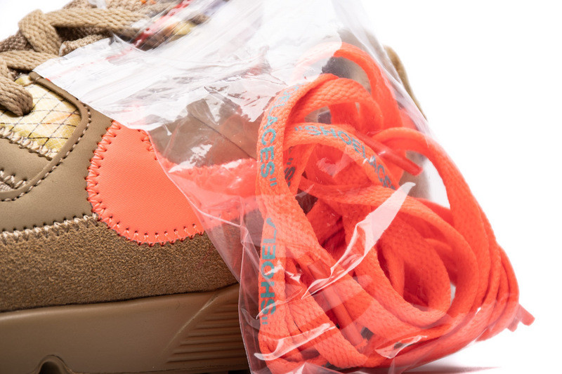 owt x nike air max 90 bt“desert ore”bv0852-200