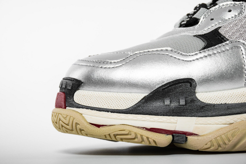 Ba*len*cia*ga triple s grey/sliver/black