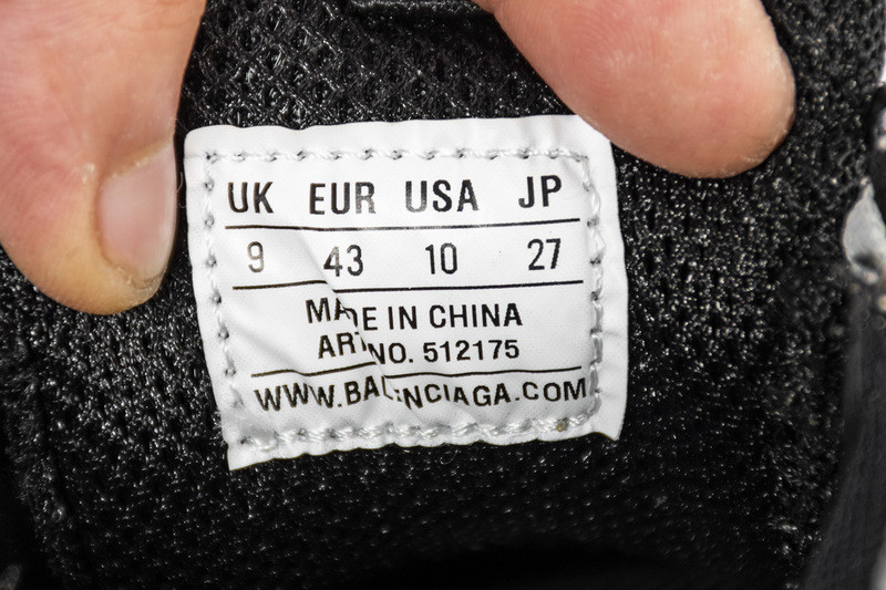 Ba*len*cia*ga triple s grey/sliver/black