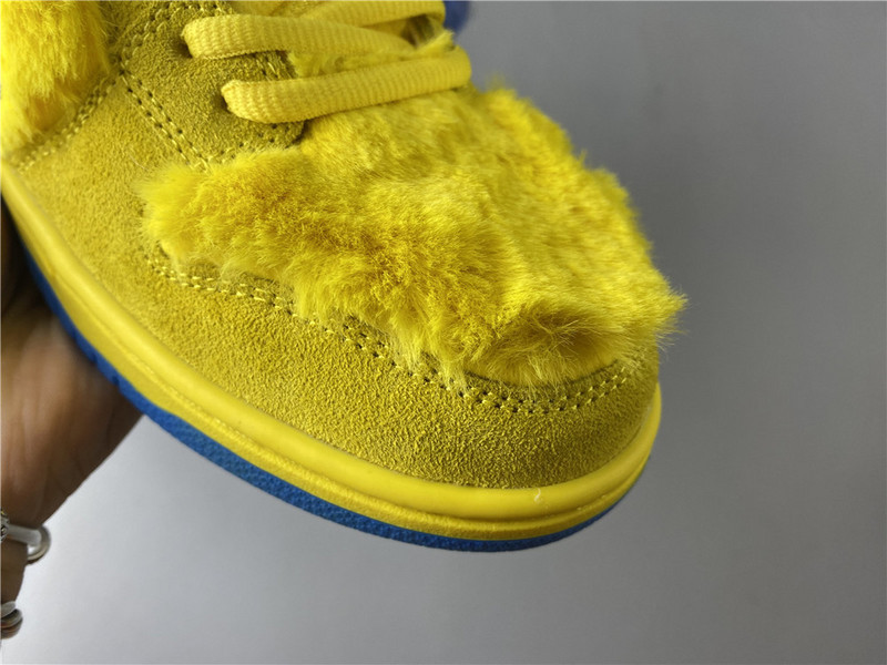grateful dead x nike sb dunk low“ yellow bear” cj5378-700