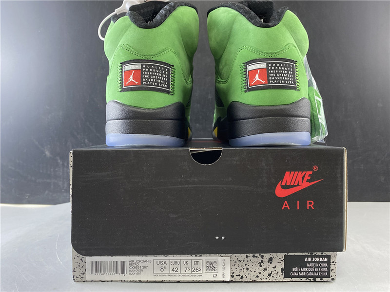 air jordan 5 “oregon” ck6631-307