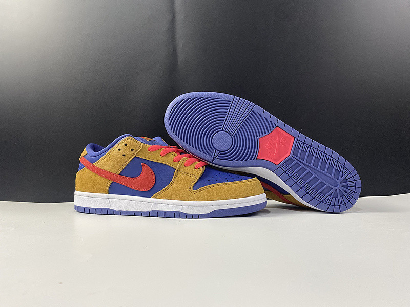 nike sb dunk low reverse papa bear - bq6817-700