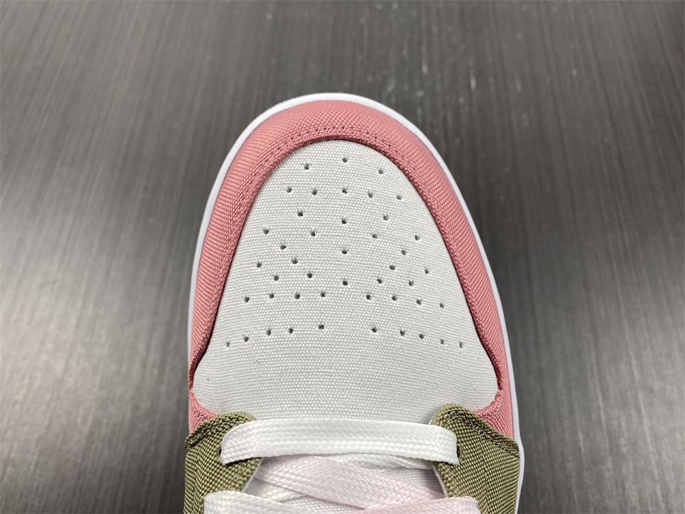 jordan 1 mid se pastel vivid green grind (gs) dj0338-100