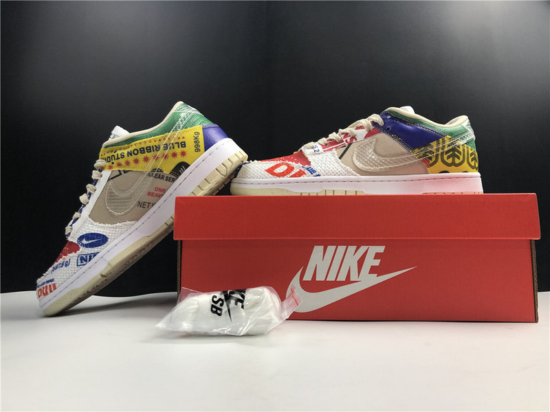 nike dunk low sp “thank you for caring” da6125-900