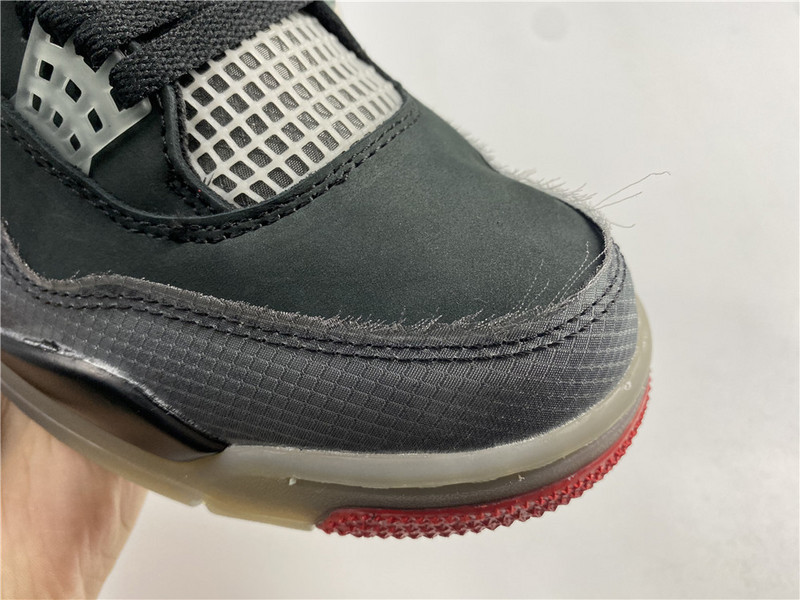 owt x air jordan 4 “bred” cv9388-001