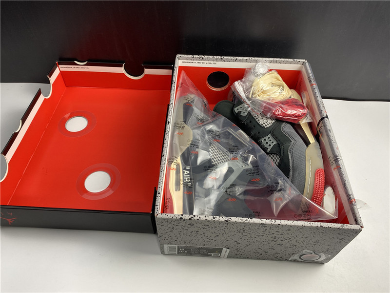 owt x air jordan 4 “bred” cv9388-001