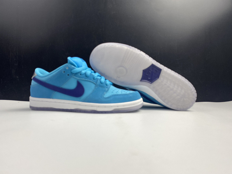 nike dunksb low “blue fury” bq6817-400