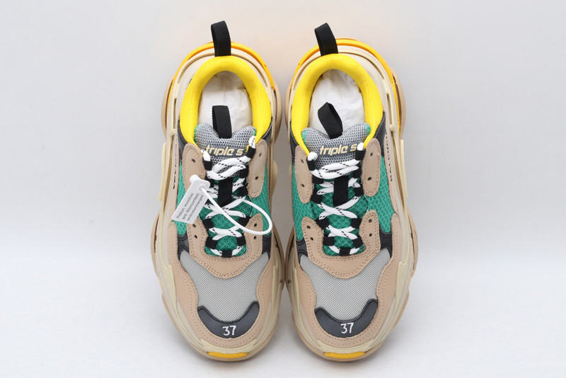 Ba*len*cia*ga triple s neon white/green /yellow