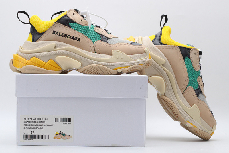 Ba*len*cia*ga triple s neon white/green /yellow
