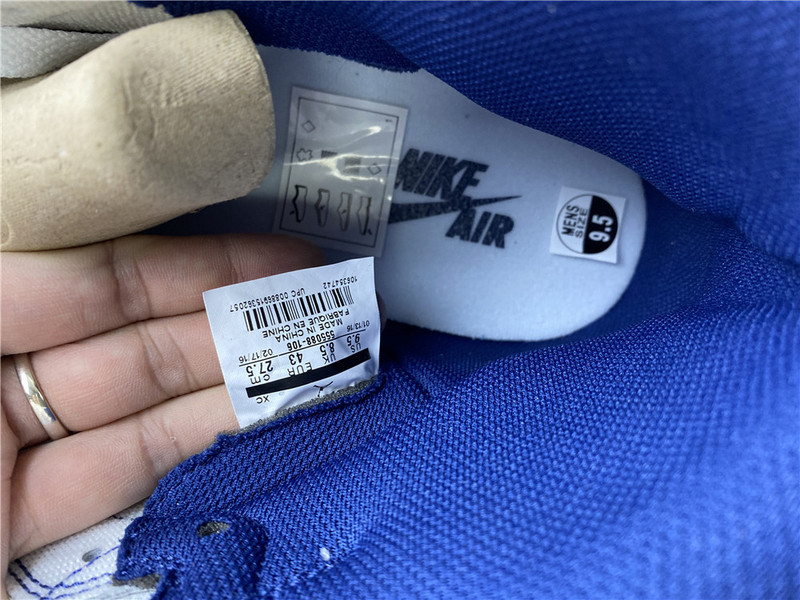 air jordan 1 og “metallic navy 555088-106