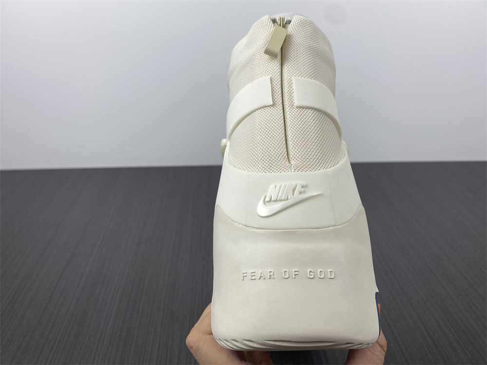 nike air fear of god 1 sail black - ar4237-100