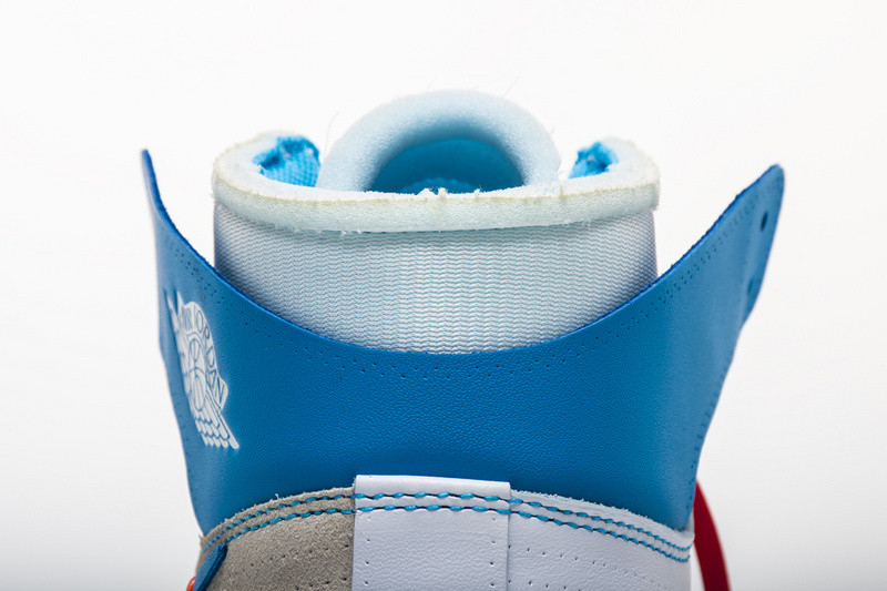 owt nike air jordan 1 unc blue aq0818-148