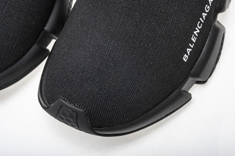 Ba*len*cia*ga speed trainer sneakers all black 483502 w05g0 1000