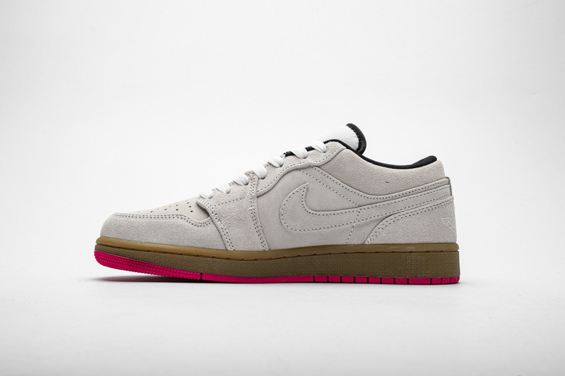 jordan 1 low white gum hyper pink 553558-119