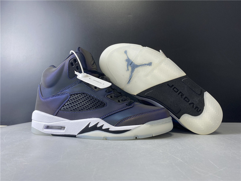 air jordan 5 wmns “oil grey” cd2722-001