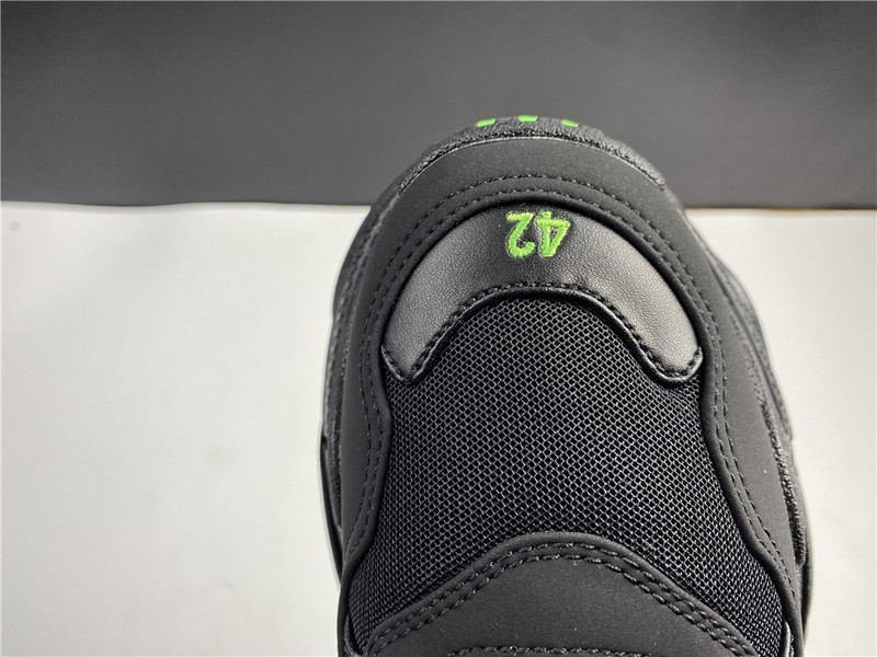 Ba*len*cia*ga triple s black green