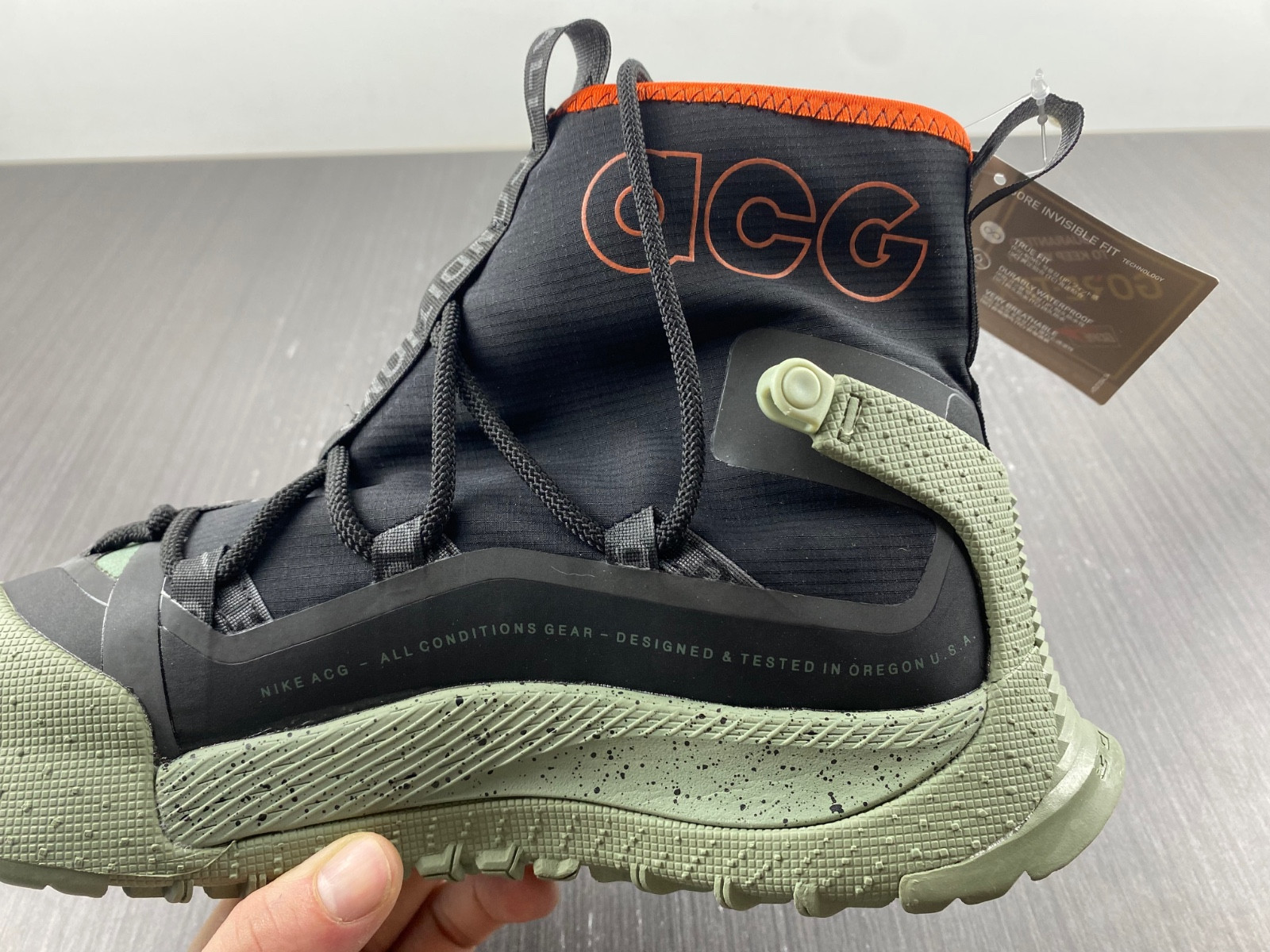 nike acg terra antarktik gore-tex juniper fog - bv6348-300