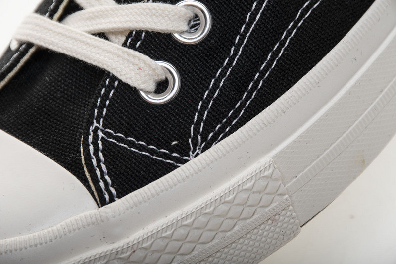 converse chuck taylor all-star 70s hi comme des garcons play black 150204c