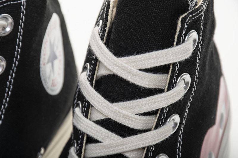 converse chuck taylor all-star 70s hi comme des garcons play black 150204c