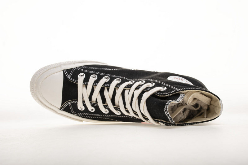 converse chuck taylor all-star 70s hi comme des garcons play black 150204c