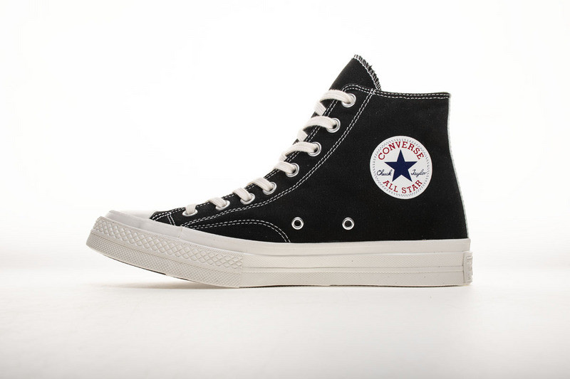 converse chuck taylor all-star 70s hi comme des garcons play black 150204c