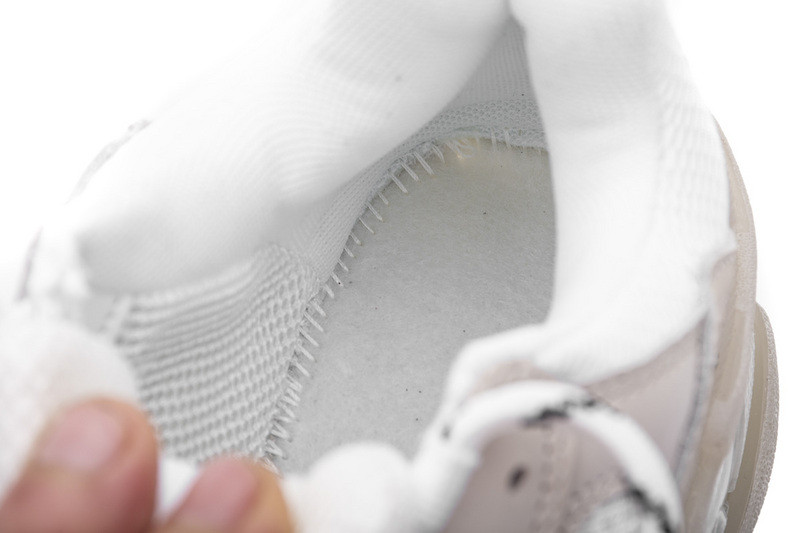 Ba*len*cia*ga triple s trainers clear sole trainer white 544351-w09e1-9000