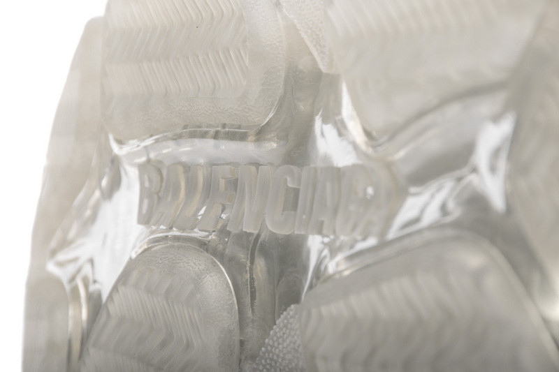 Ba*len*cia*ga triple s trainers clear sole trainer white 544351-w09e1-9000