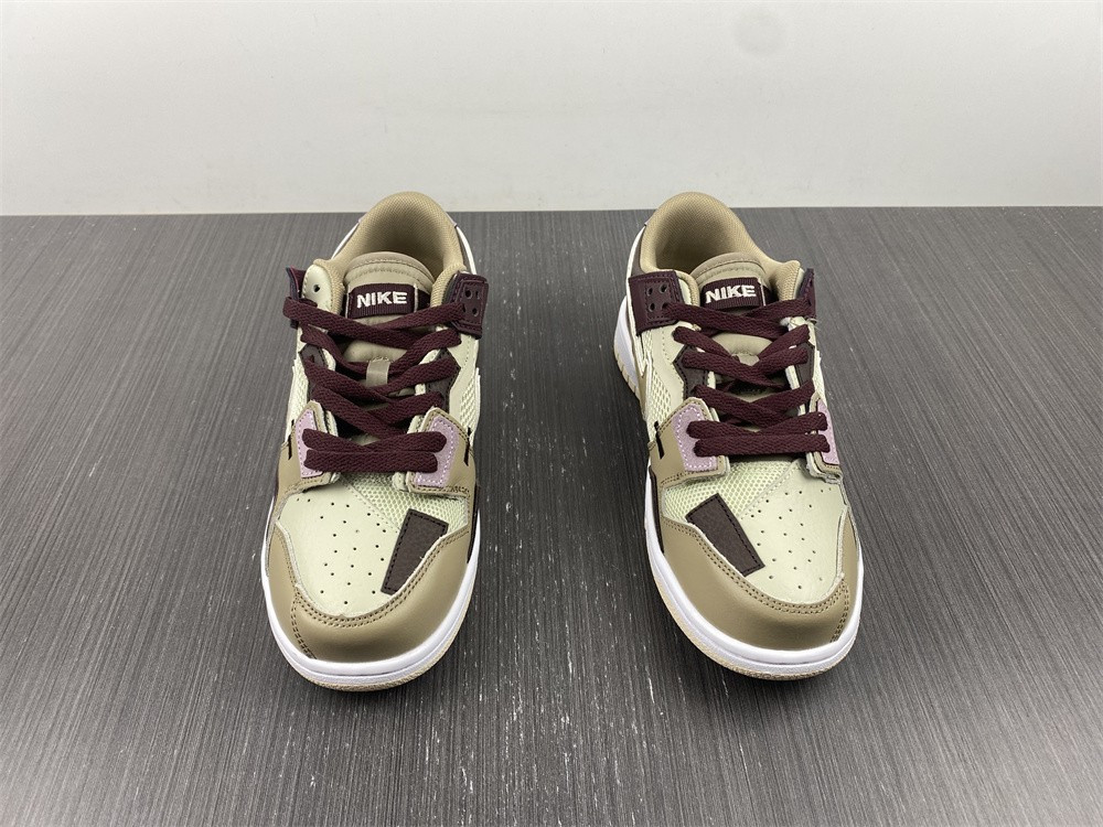 nike dunk low scrap latte - dh7450-100