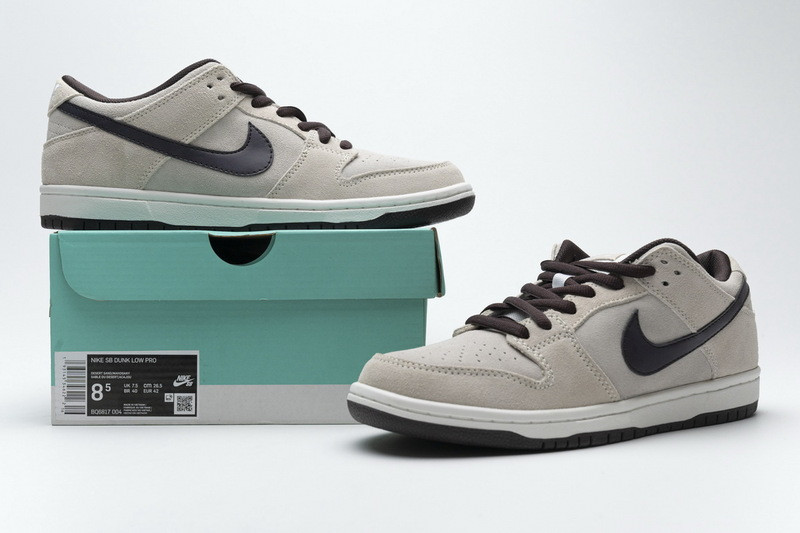 nike sb dunk low desert sand mahogany - bq6817-004