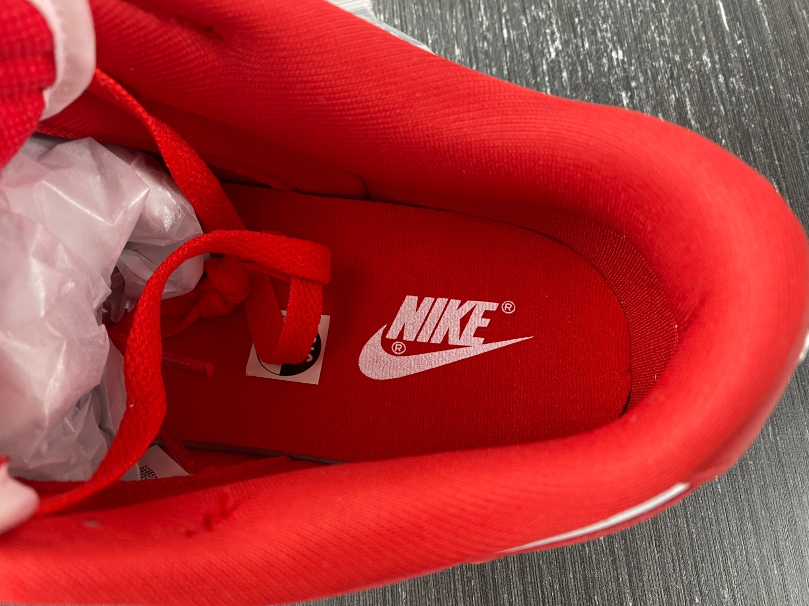 nike dunk low university red (2020) cu1727-100