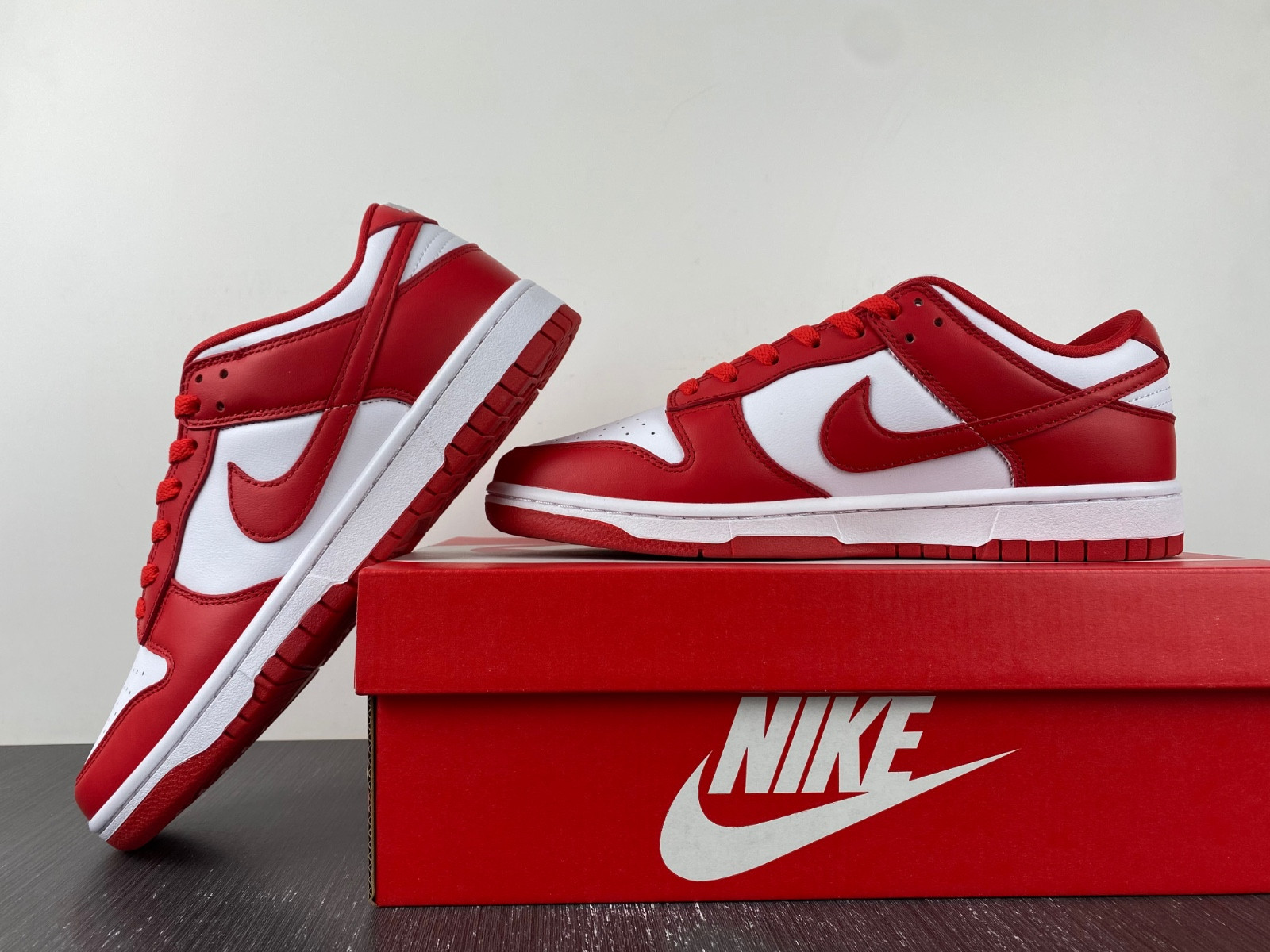 nike dunk low university red (2020) cu1727-100