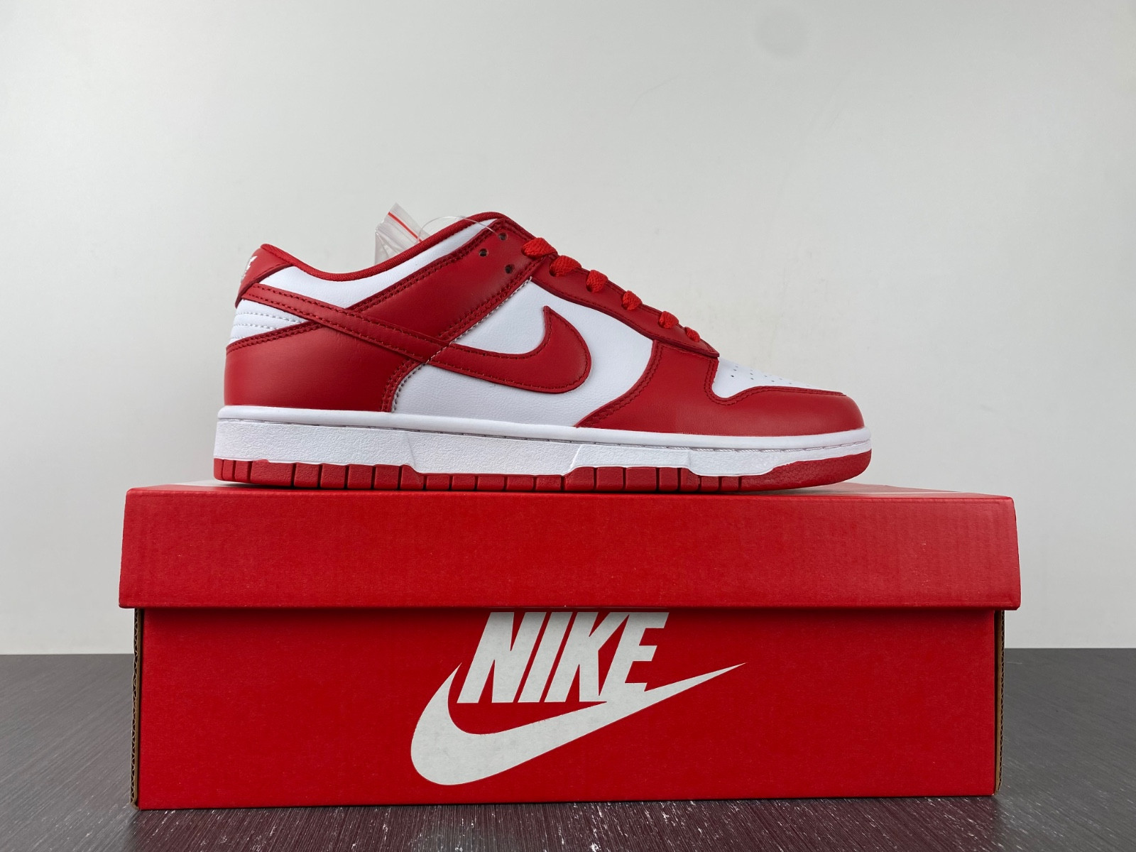nike dunk low university red (2020) cu1727-100
