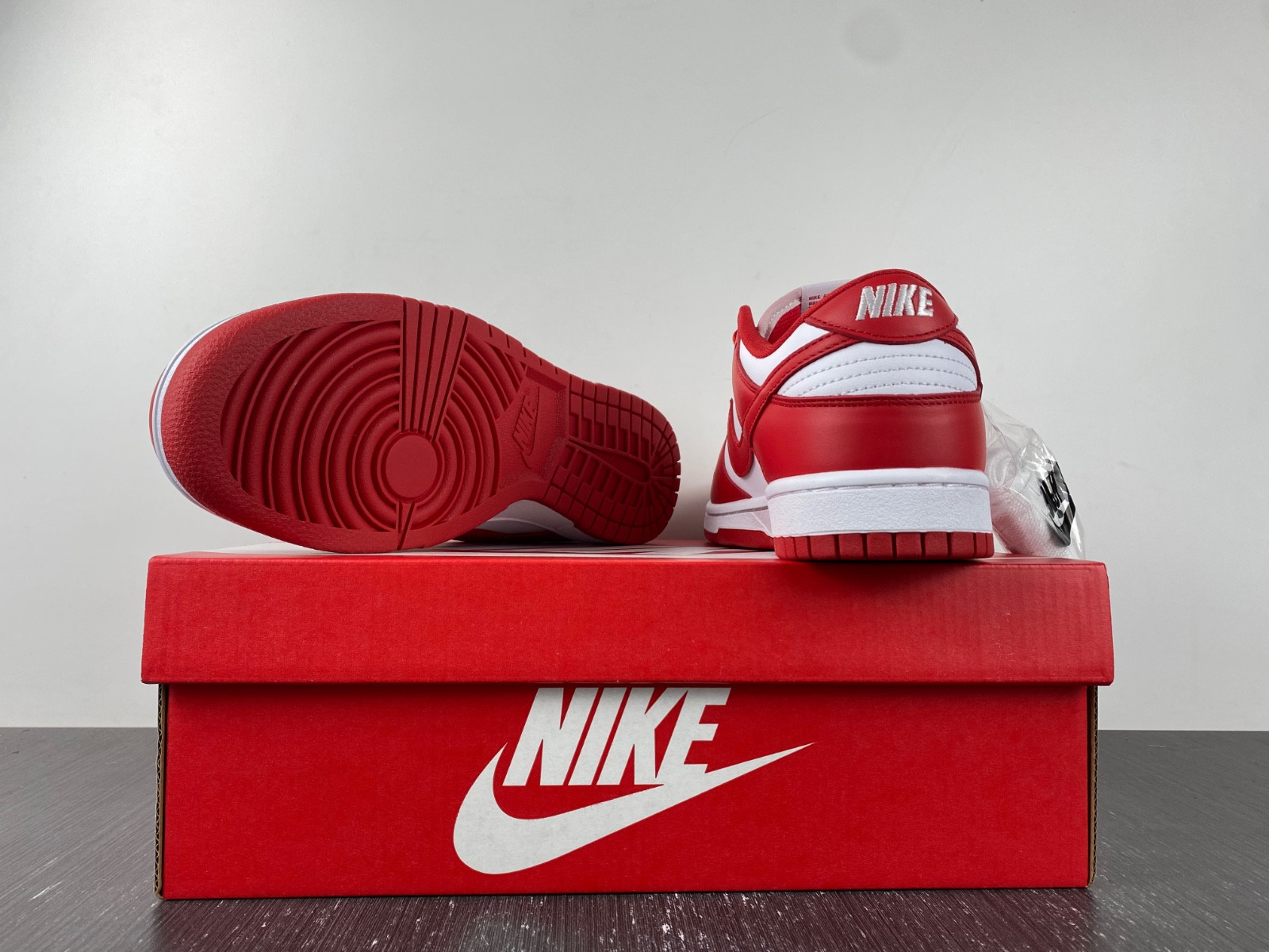 nike dunk low university red (2020) cu1727-100