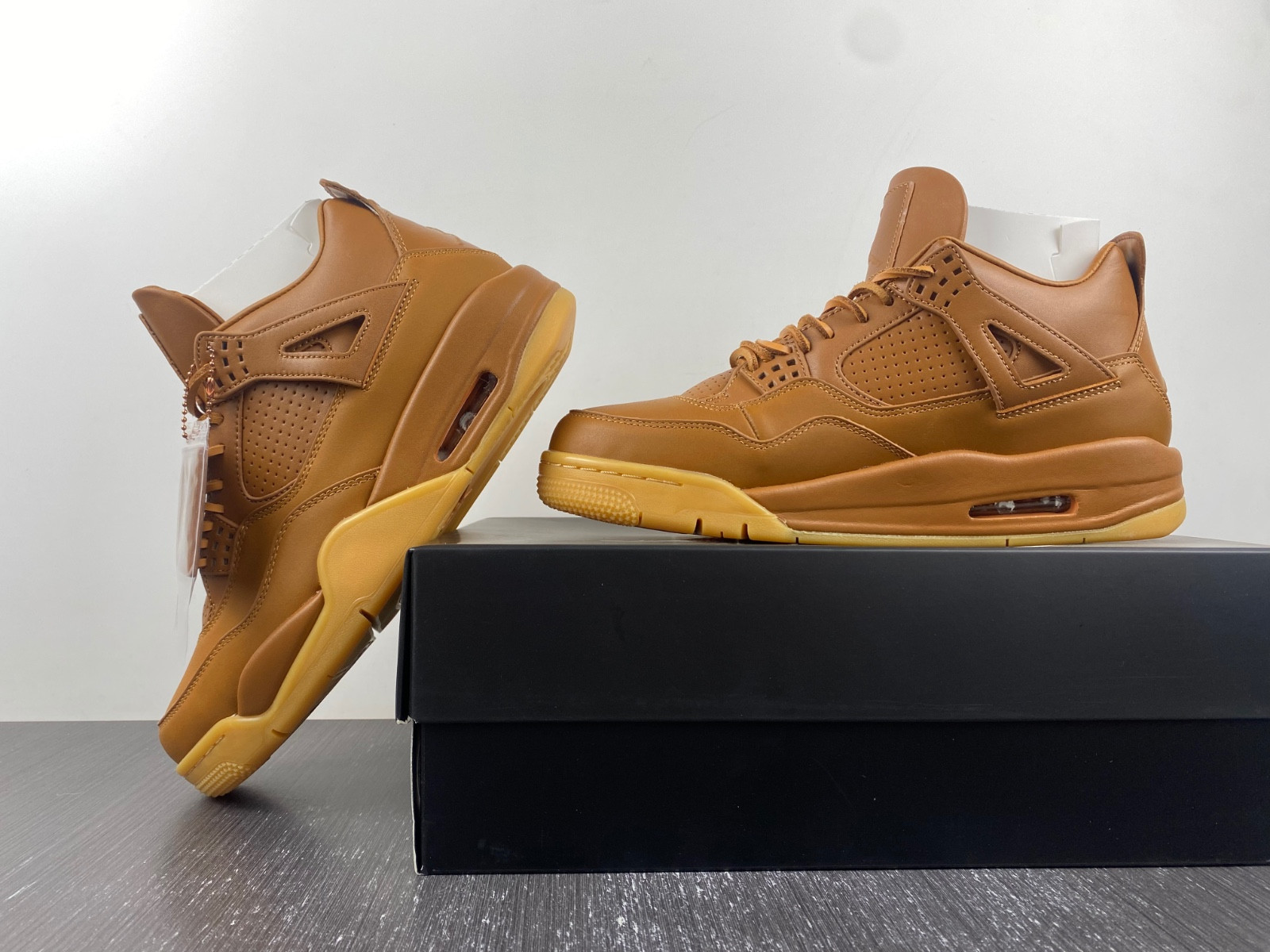 air jordan 4 retro ginger wheat men