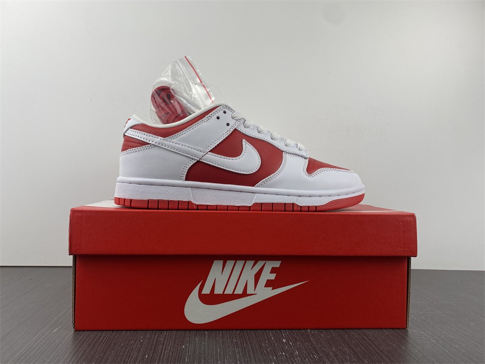 nike dunk low championship red (2021) dd1391-600