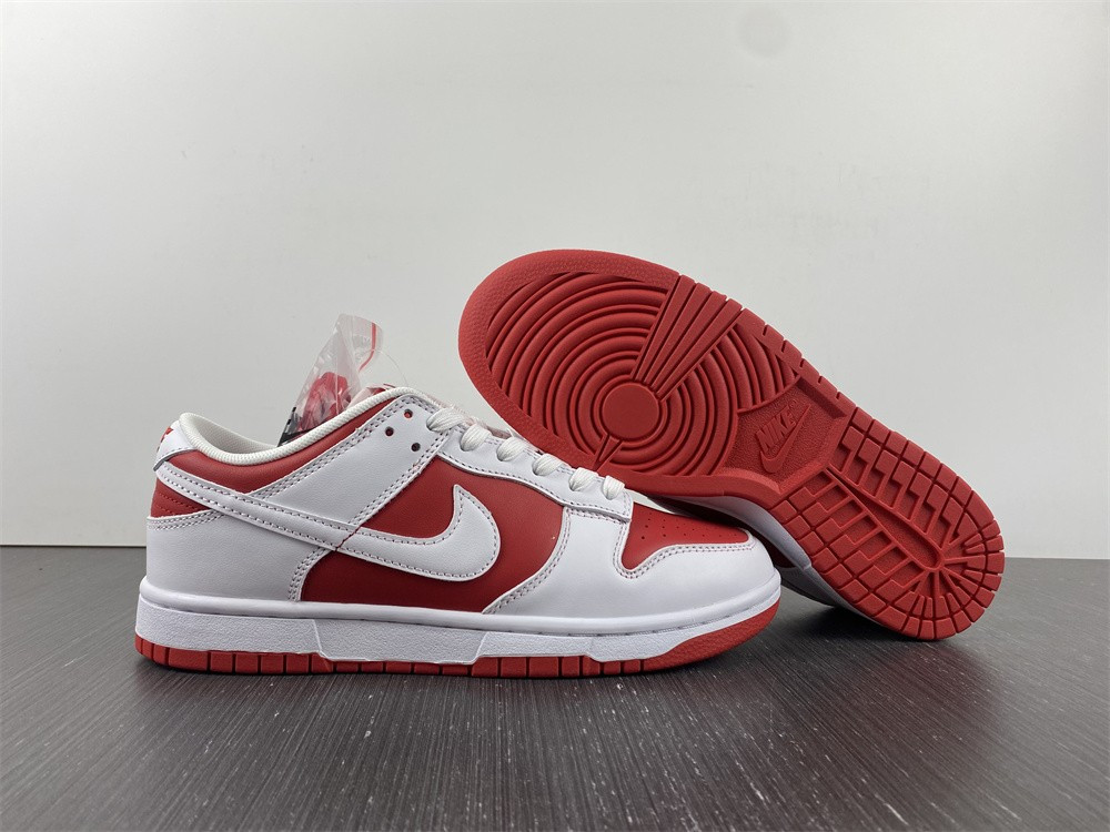 nike dunk low championship red (2021) dd1391-600